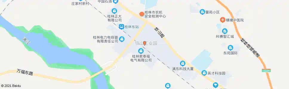 桂林铁山工业园_公交站地图_桂林公交_妙搜公交查询2025