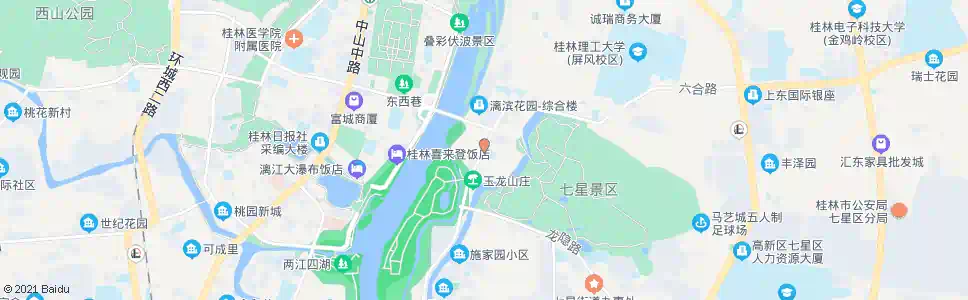 桂林穿山路_公交站地图_桂林公交_妙搜公交查询2025