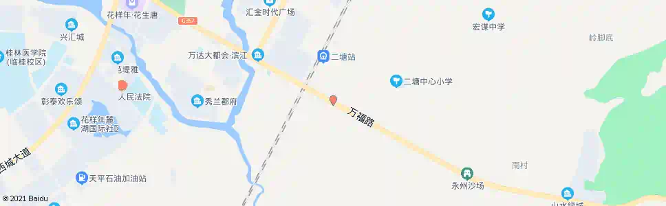 桂林万福路尾_公交站地图_桂林公交_妙搜公交查询2025