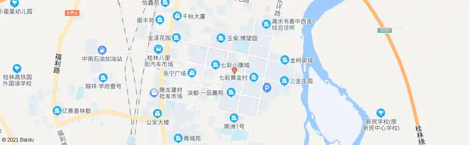 桂林八里四路中_公交站地图_桂林公交_妙搜公交查询2025