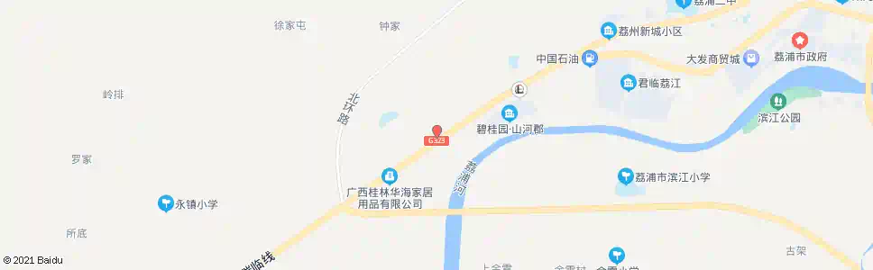 桂林永华村公所_公交站地图_桂林公交_妙搜公交查询2025