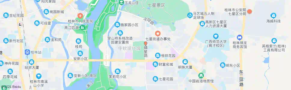 桂林辅星路_公交站地图_桂林公交_妙搜公交查询2025