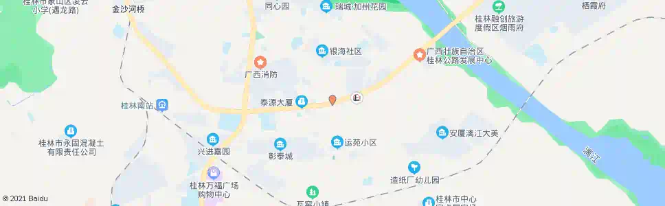 桂林南环二路(瓦窑路)_公交站地图_桂林公交_妙搜公交查询2025