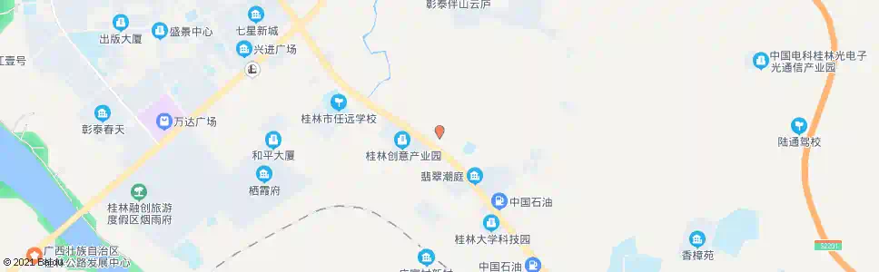 桂林二药厂(桂磨大道)_公交站地图_桂林公交_妙搜公交查询2025