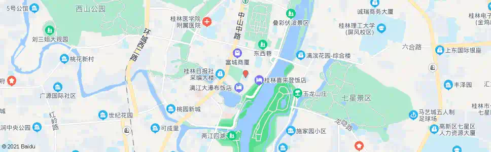 桂林体育馆_公交站地图_桂林公交_妙搜公交查询2025