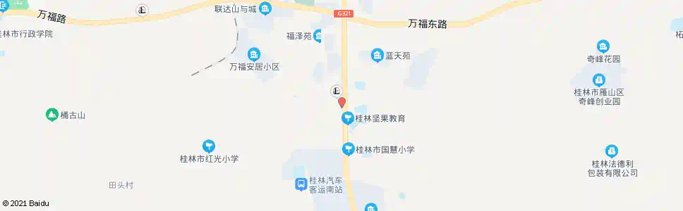 桂林金地球市场_公交站地图_桂林公交_妙搜公交查询2025