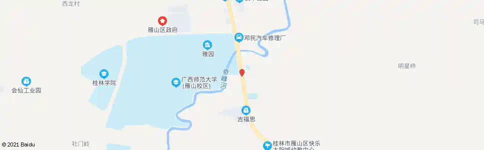 桂林良丰小学_公交站地图_桂林公交_妙搜公交查询2025