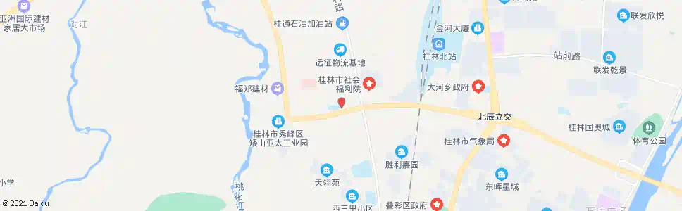 桂林矮山塘_公交站地图_桂林公交_妙搜公交查询2025