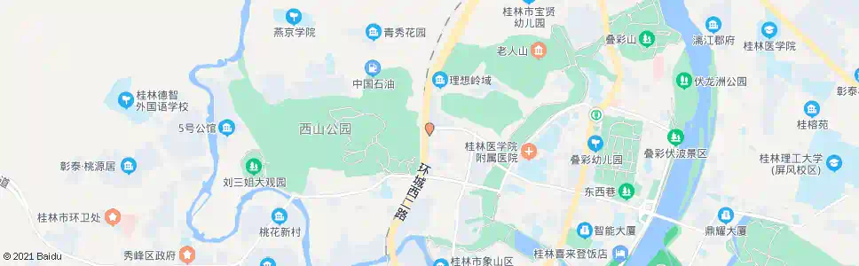 桂林西凤路口_公交站地图_桂林公交_妙搜公交查询2025