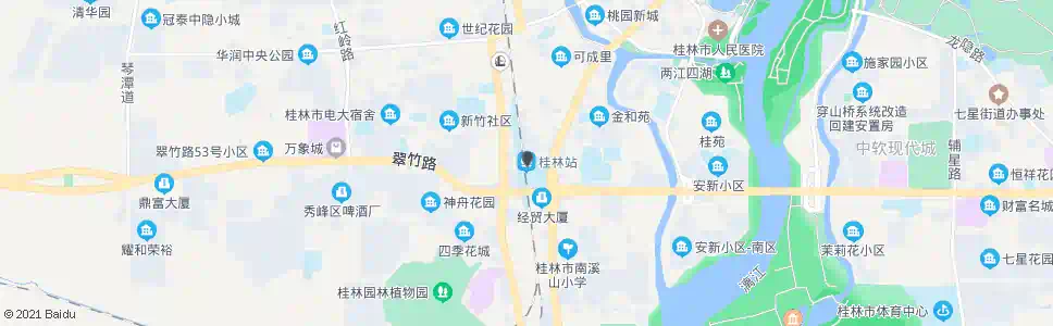 桂林旅专校门口_公交站地图_桂林公交_妙搜公交查询2025
