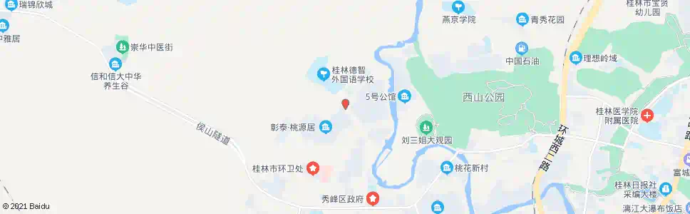 桂林阳江路_公交站地图_桂林公交_妙搜公交查询2025