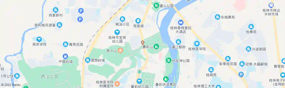 桂林铁佛路_公交站地图_桂林公交_妙搜公交查询2025