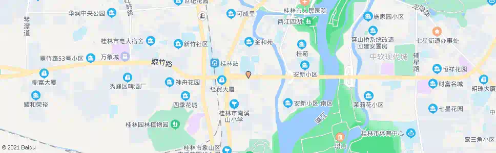 桂林上海路口_公交站地图_桂林公交_妙搜公交查询2025