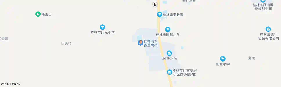 桂林五里店车场_公交站地图_桂林公交_妙搜公交查询2025