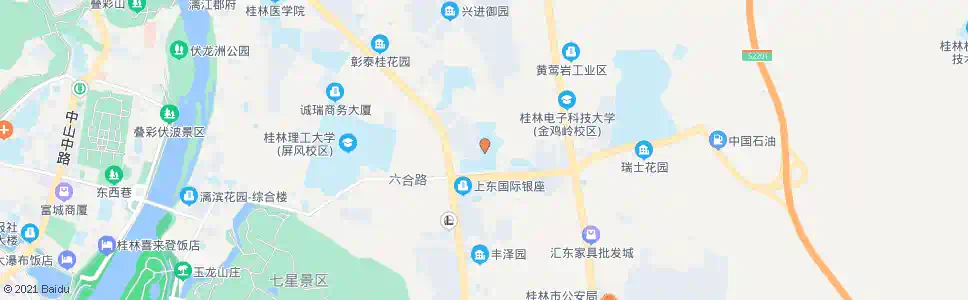 桂林电子科技大学西区_公交站地图_桂林公交_妙搜公交查询2025
