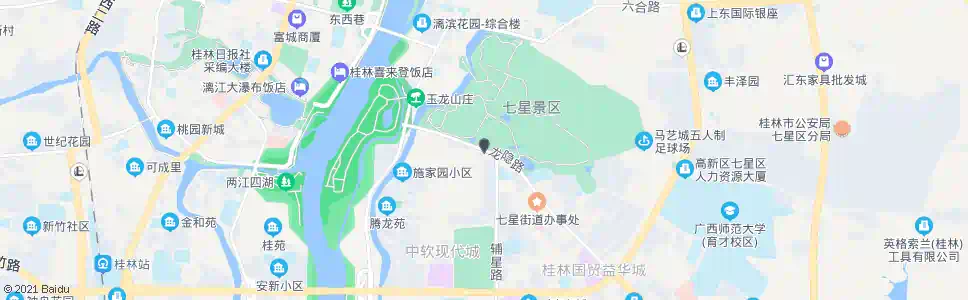 桂林龙隐路_公交站地图_桂林公交_妙搜公交查询2025