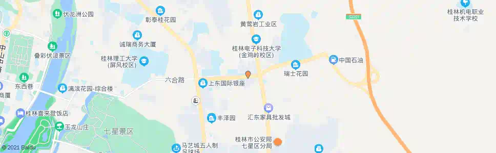 桂林金鸡路口_公交站地图_桂林公交_妙搜公交查询2025