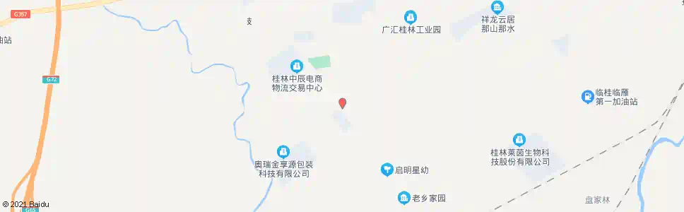 桂林秧十一路尾_公交站地图_桂林公交_妙搜公交查询2025