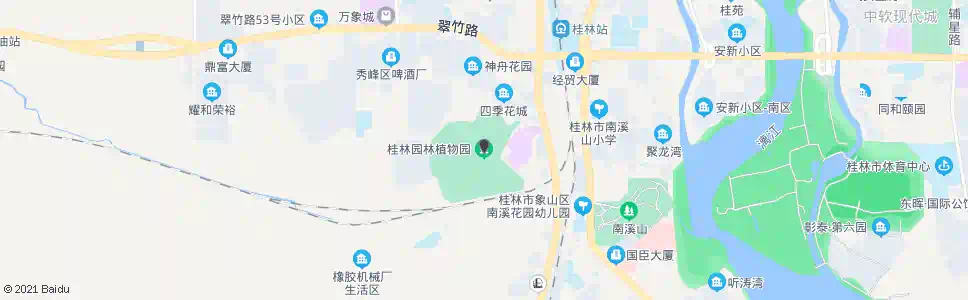 桂林园林植物园_公交站地图_桂林公交_妙搜公交查询2025