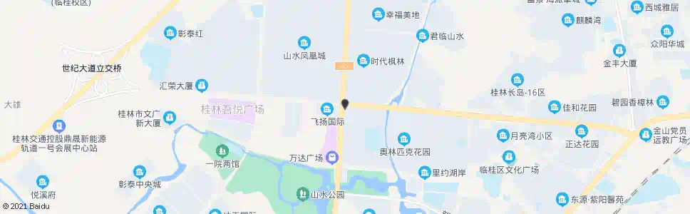 桂林世纪东路尾_公交站地图_桂林公交_妙搜公交查询2025
