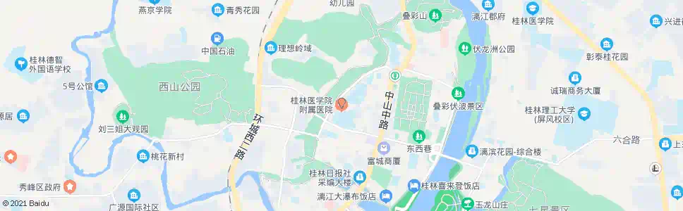 桂林医学院附属分院_公交站地图_桂林公交_妙搜公交查询2025