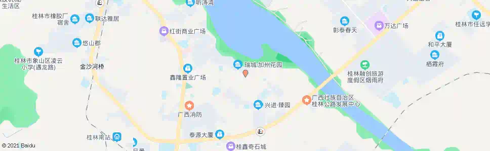 桂林净瓶路瑞城_公交站地图_桂林公交_妙搜公交查询2025