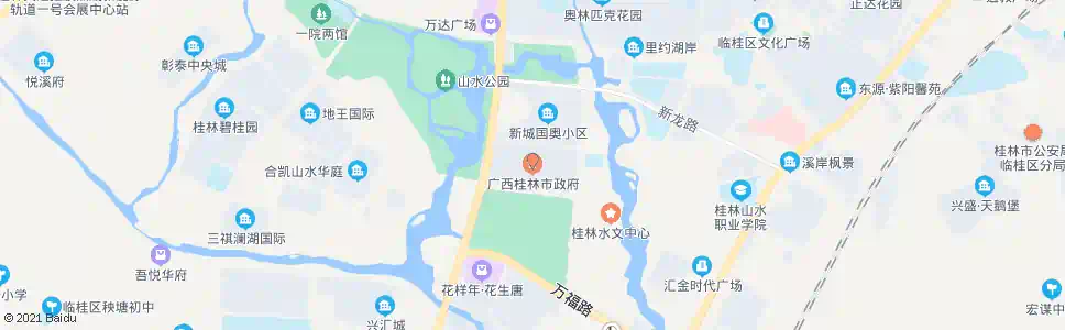 桂林创业大厦_公交站地图_桂林公交_妙搜公交查询2025