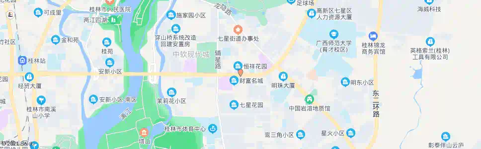 桂林漓江路_公交站地图_桂林公交_妙搜公交查询2025