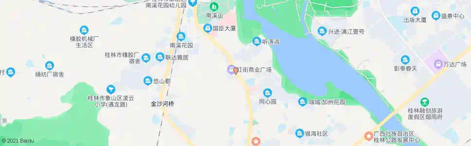 桂林崇信路_公交站地图_桂林公交_妙搜公交查询2025