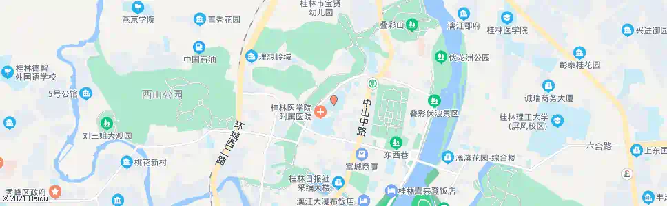 桂林桂林医学院(乐群路)_公交站地图_桂林公交_妙搜公交查询2025