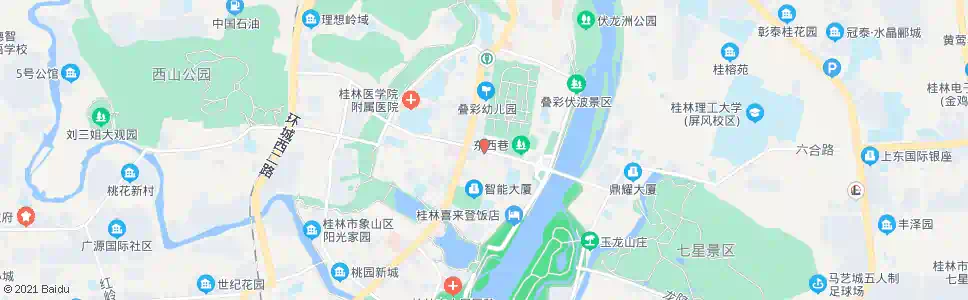 桂林十字街(解放东路)_公交站地图_桂林公交_妙搜公交查询2025