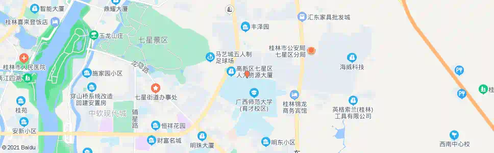 桂林大学生公寓城_公交站地图_桂林公交_妙搜公交查询2025