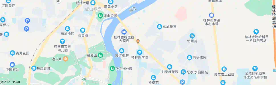 桂林桂林医学院(分部)_公交站地图_桂林公交_妙搜公交查询2025