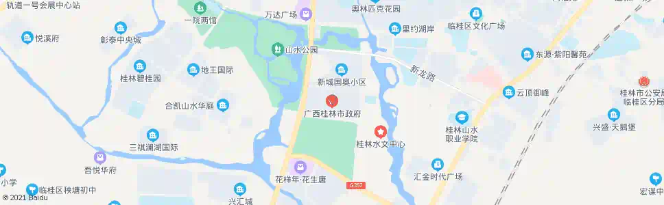 桂林青山政府_公交站地图_桂林公交_妙搜公交查询2025