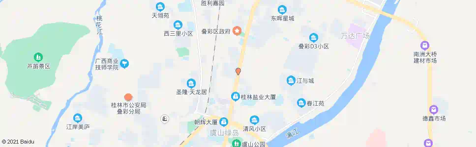 桂林群众路口_公交站地图_桂林公交_妙搜公交查询2025
