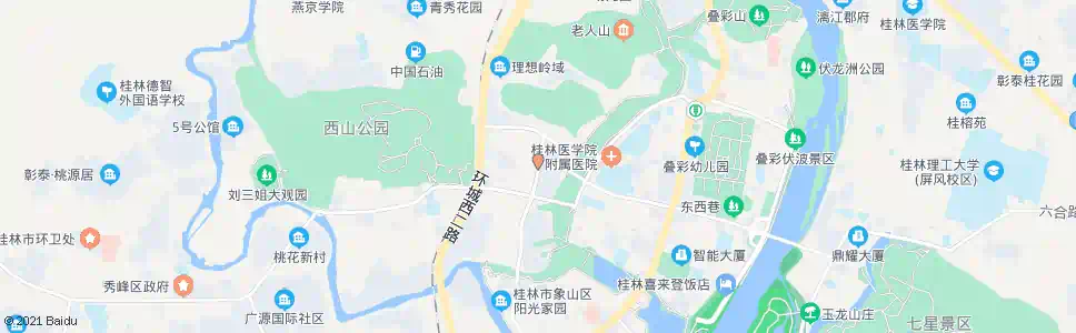 桂林信义市场_公交站地图_桂林公交_妙搜公交查询2025