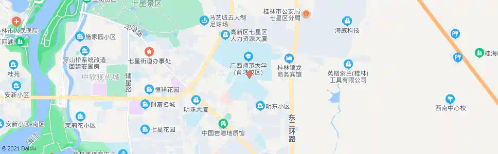 桂林广西师大_公交站地图_桂林公交_妙搜公交查询2025