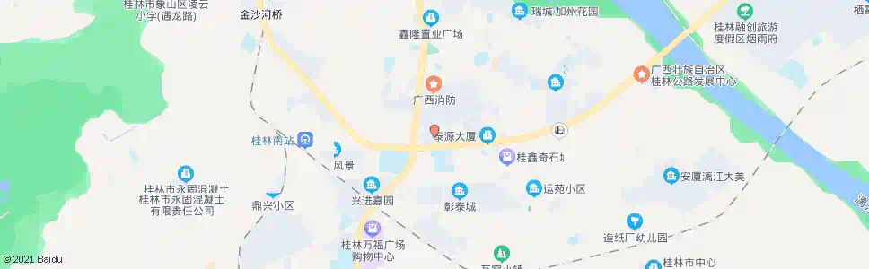 桂林北斗城南旺角_公交站地图_桂林公交_妙搜公交查询2025