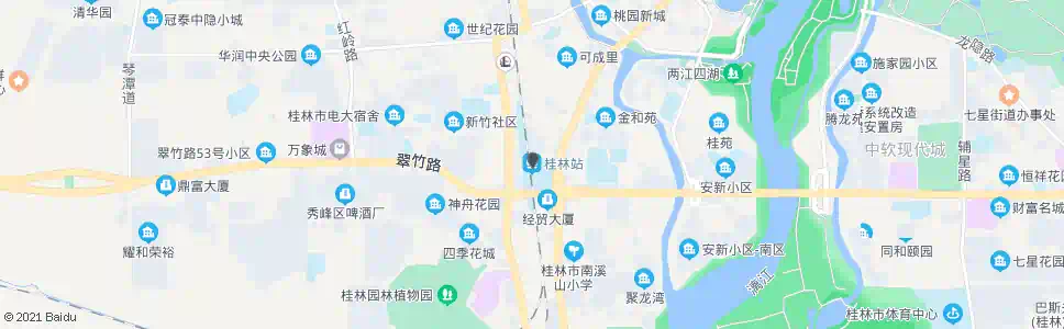 桂林林场路口_公交站地图_桂林公交_妙搜公交查询2025