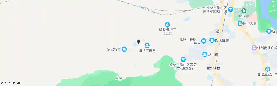 桂林遇龙路_公交站地图_桂林公交_妙搜公交查询2025