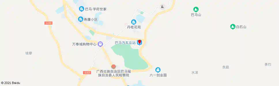 河池巴马汽车总站_公交站地图_河池公交_妙搜公交查询2025