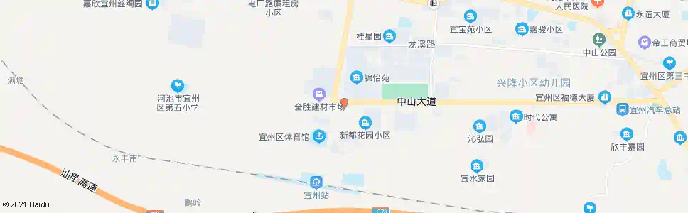 河池立华家苑_公交站地图_河池公交_妙搜公交查询2025