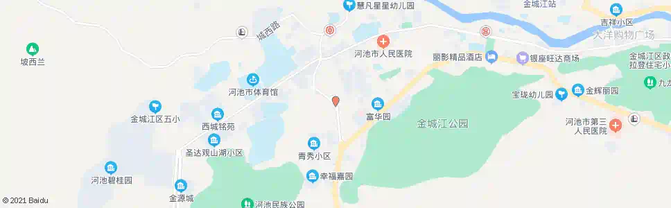 河池五中_公交站地图_河池公交_妙搜公交查询2025