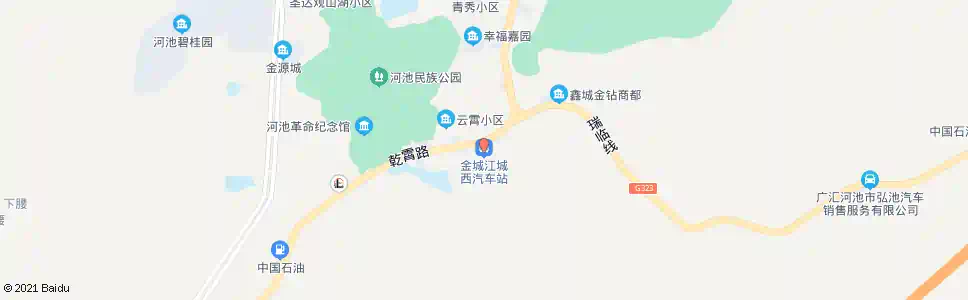 河池汽车总站_公交站地图_河池公交_妙搜公交查询2025