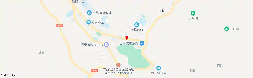河池巴马妇幼保健院_公交站地图_河池公交_妙搜公交查询2025