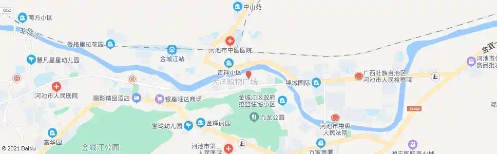 河池人才市场_公交站地图_河池公交_妙搜公交查询2025