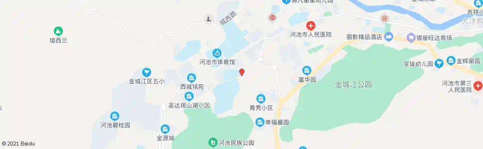 河池市二中_公交站地图_河池公交_妙搜公交查询2025