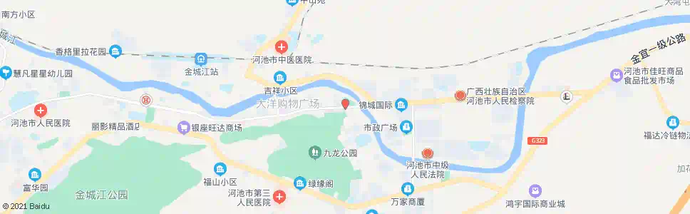 河池铜鼓广场_公交站地图_河池公交_妙搜公交查询2025