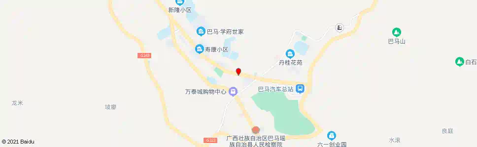 河池巴马财政局_公交站地图_河池公交_妙搜公交查询2025