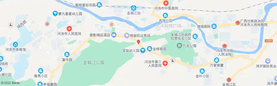 河池市交警支队_公交站地图_河池公交_妙搜公交查询2025